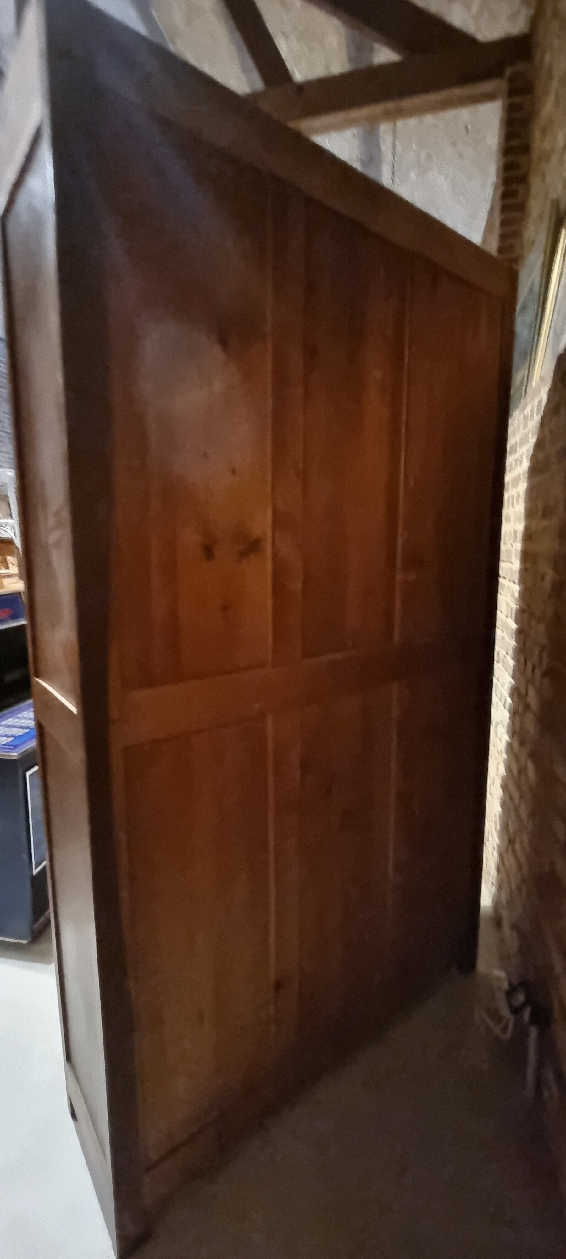 Parisian wardrobe in solid wood