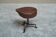 Tabouret Tronc d'Arbre ou Table d'Appoint en Bois Massif et Fer Forgé, Milieu du Siècle