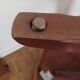 Central-footed rosewood round table