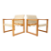 Set of Two Scandinavian Safari Armchairs by Karin Mobring, 1980s