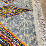 Tapis berbère coloré