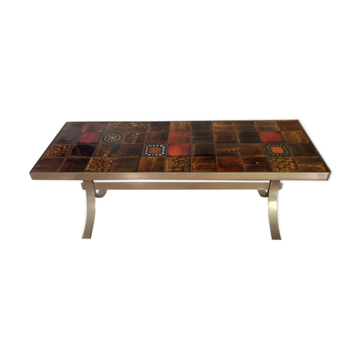 Table basse vintage en céramique