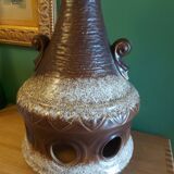 Large vintage ceramic lamp stand70'S
