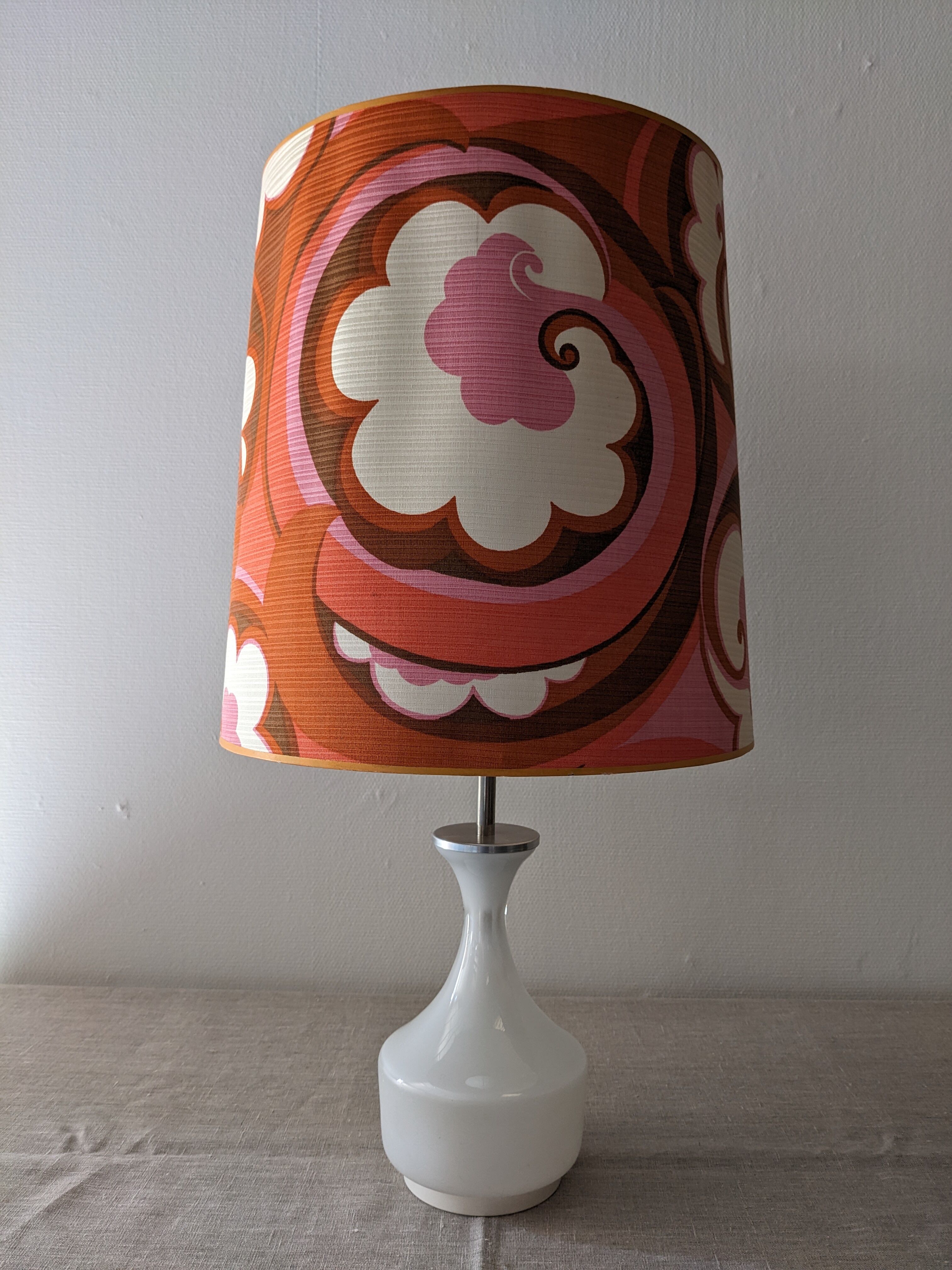Glass lamp from the 60s/70s by Doria Leuchten