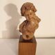 Bust girl in terracotta Nico Venzo