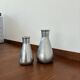 Duo vintage de vases chrome 1970