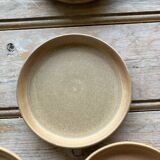 Series of 8 stoneware plates