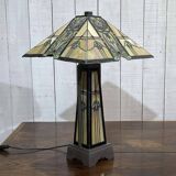 Modern Tiffany style lamp with Art Deco decor