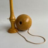 Light wood bilboquet