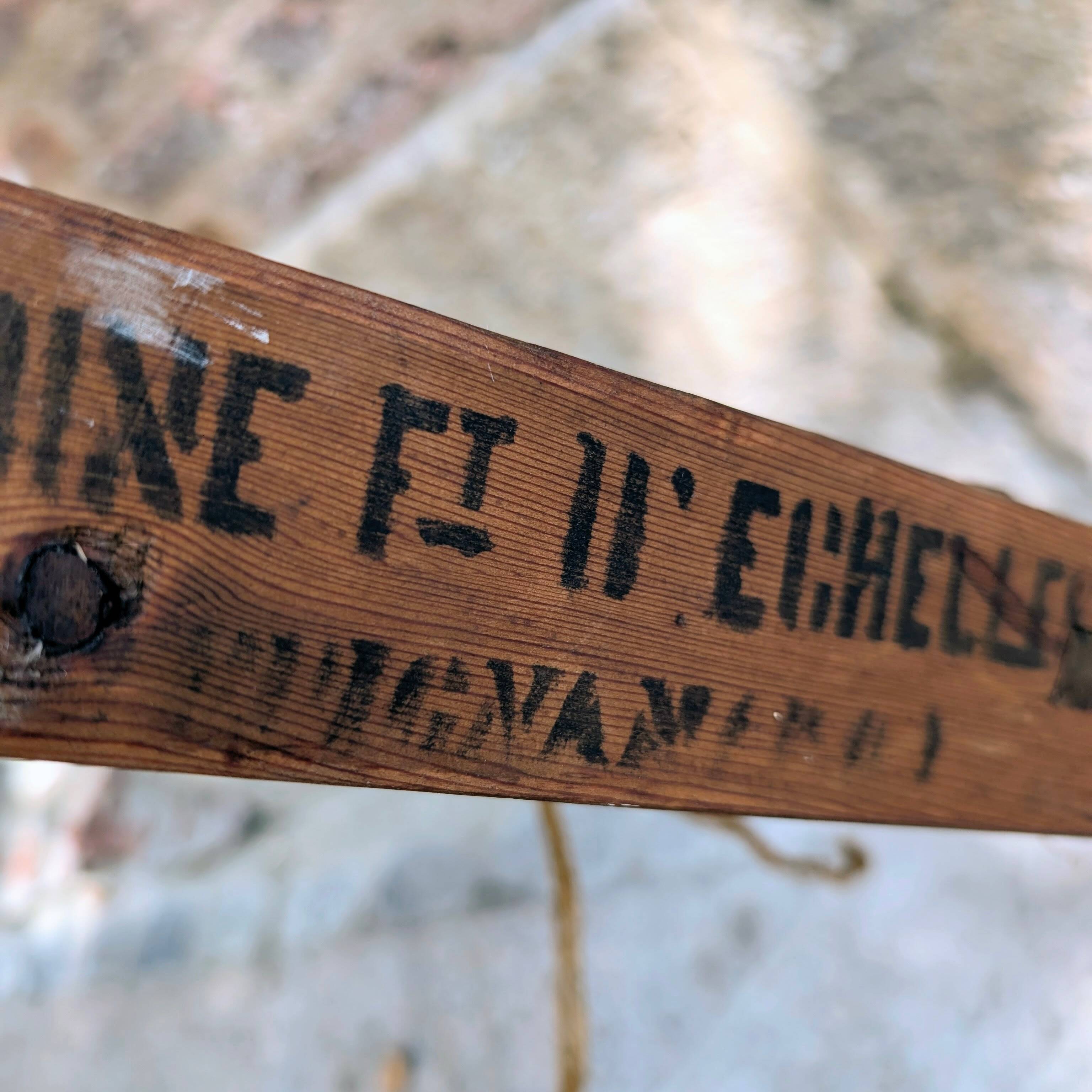 Old painter's stepladder