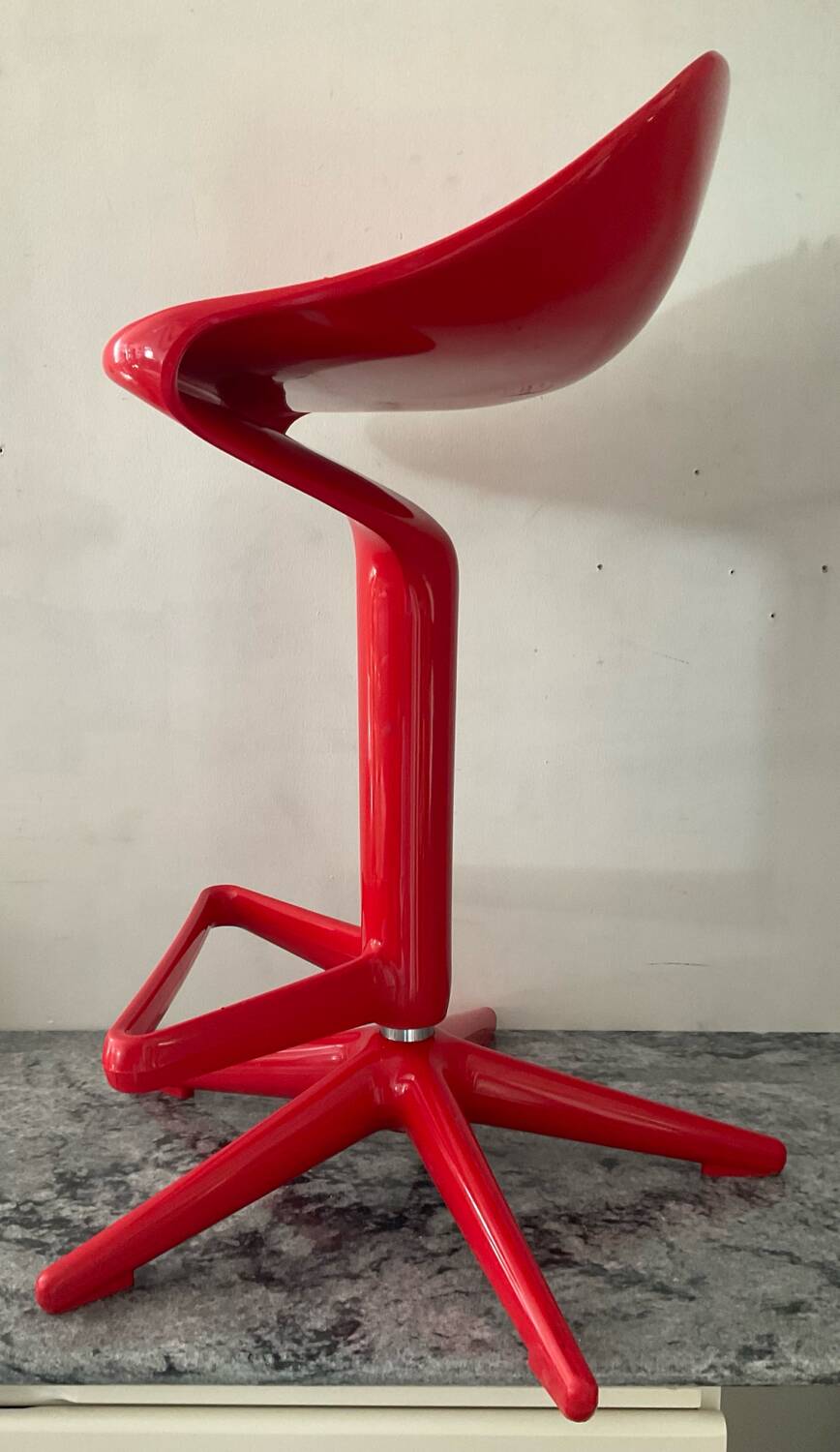 Spoon stool for Kartell by Antonio Citterio