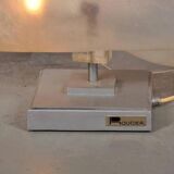 1970s acrylic shell lamp by Rougier