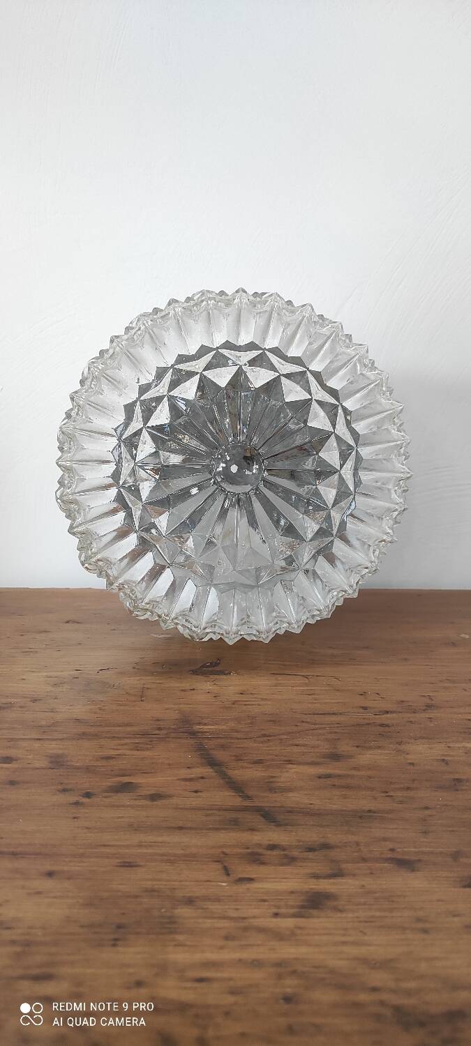 Wall light, ceiling light Vintage Glass