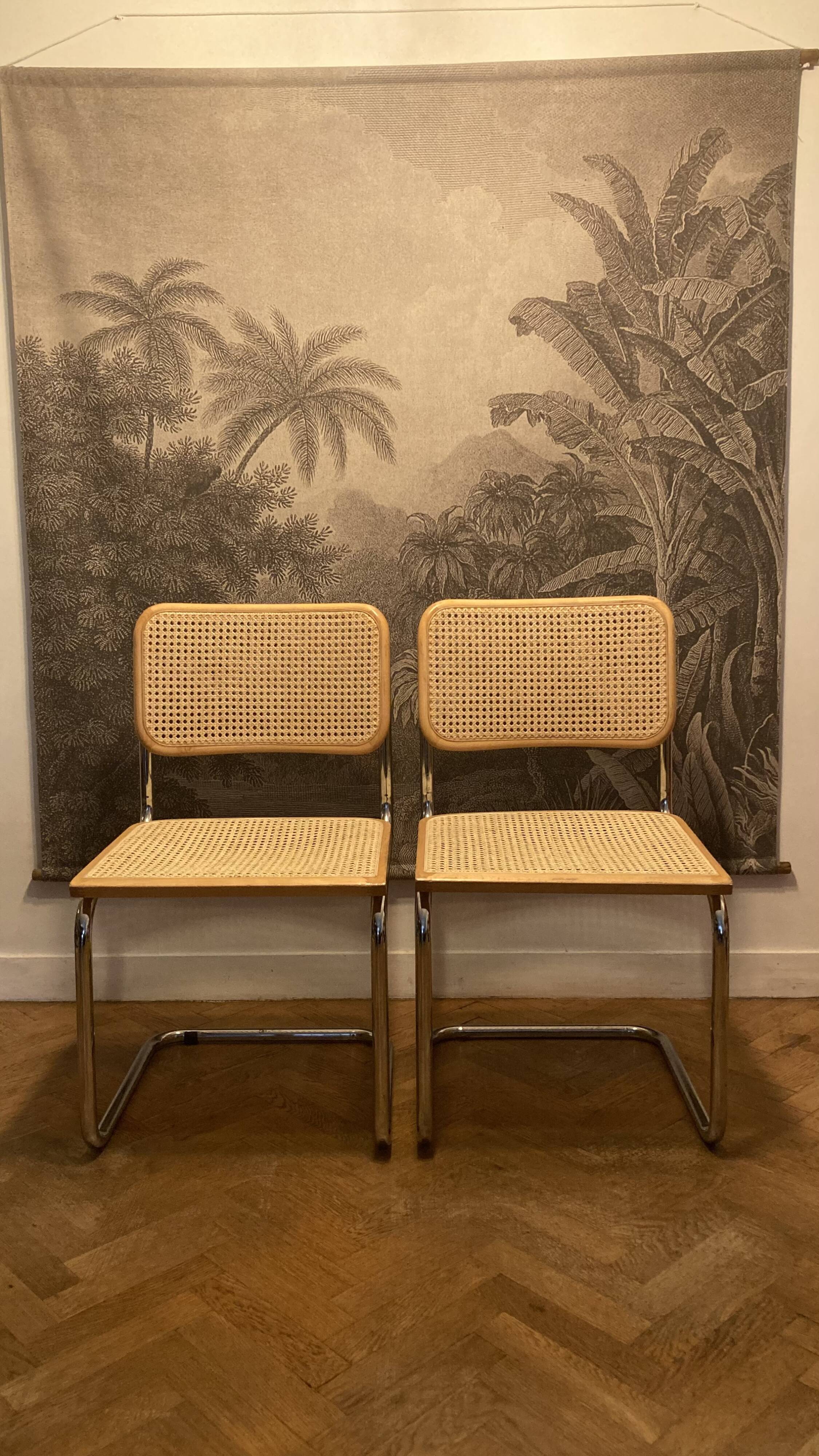 Marcel Breuer Chair Duo