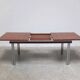 Table à manger extensible par Roger De Winter pour E.M.Y., années 1960.