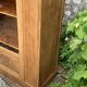 Armoire parisienne vitrée art déco bois brut 1930