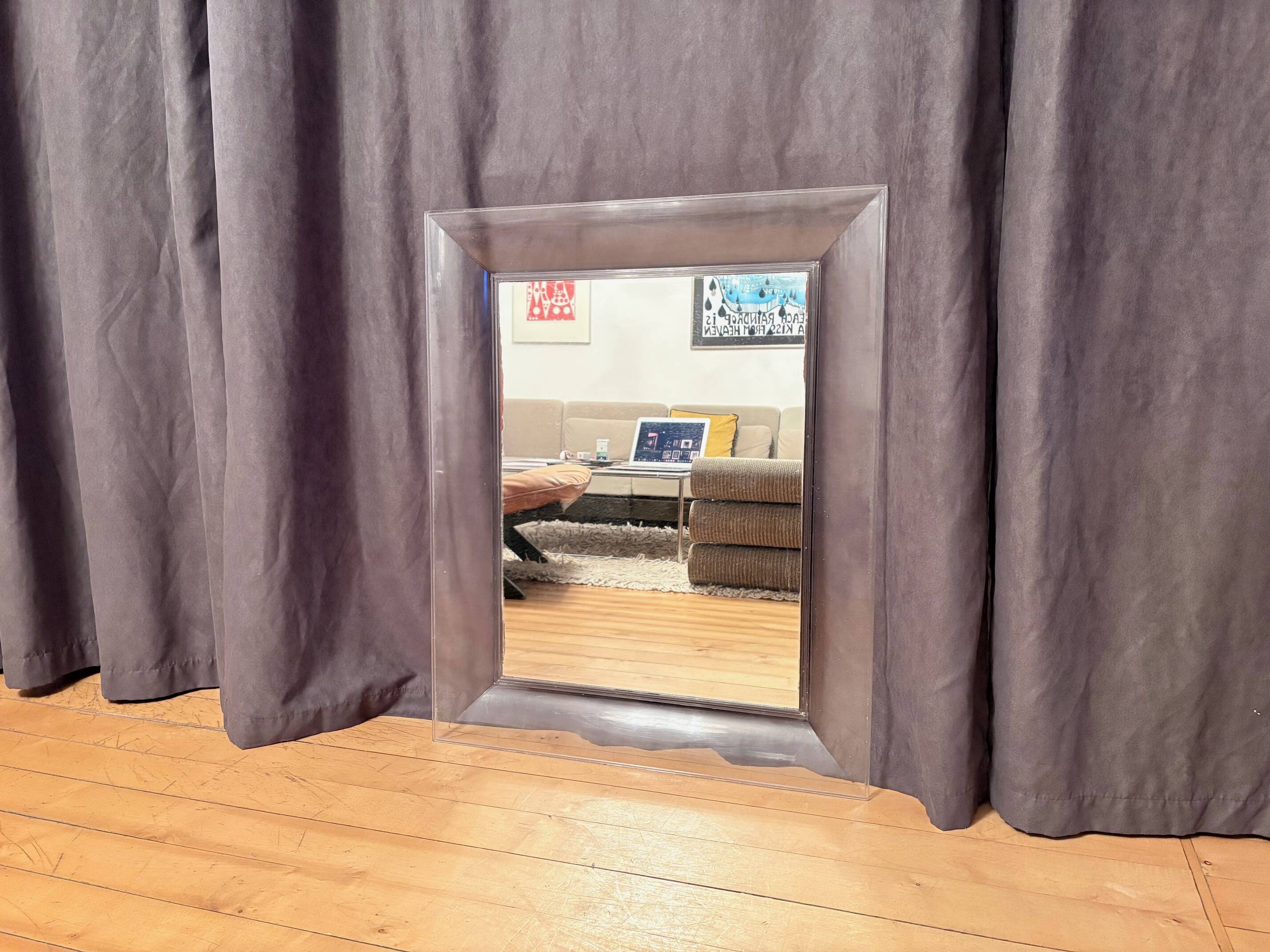 Francois Ghost mirror designed by Philippe Starck, Kartell, Italy