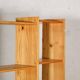Large pine bookshelf