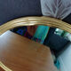 Round mirror tray