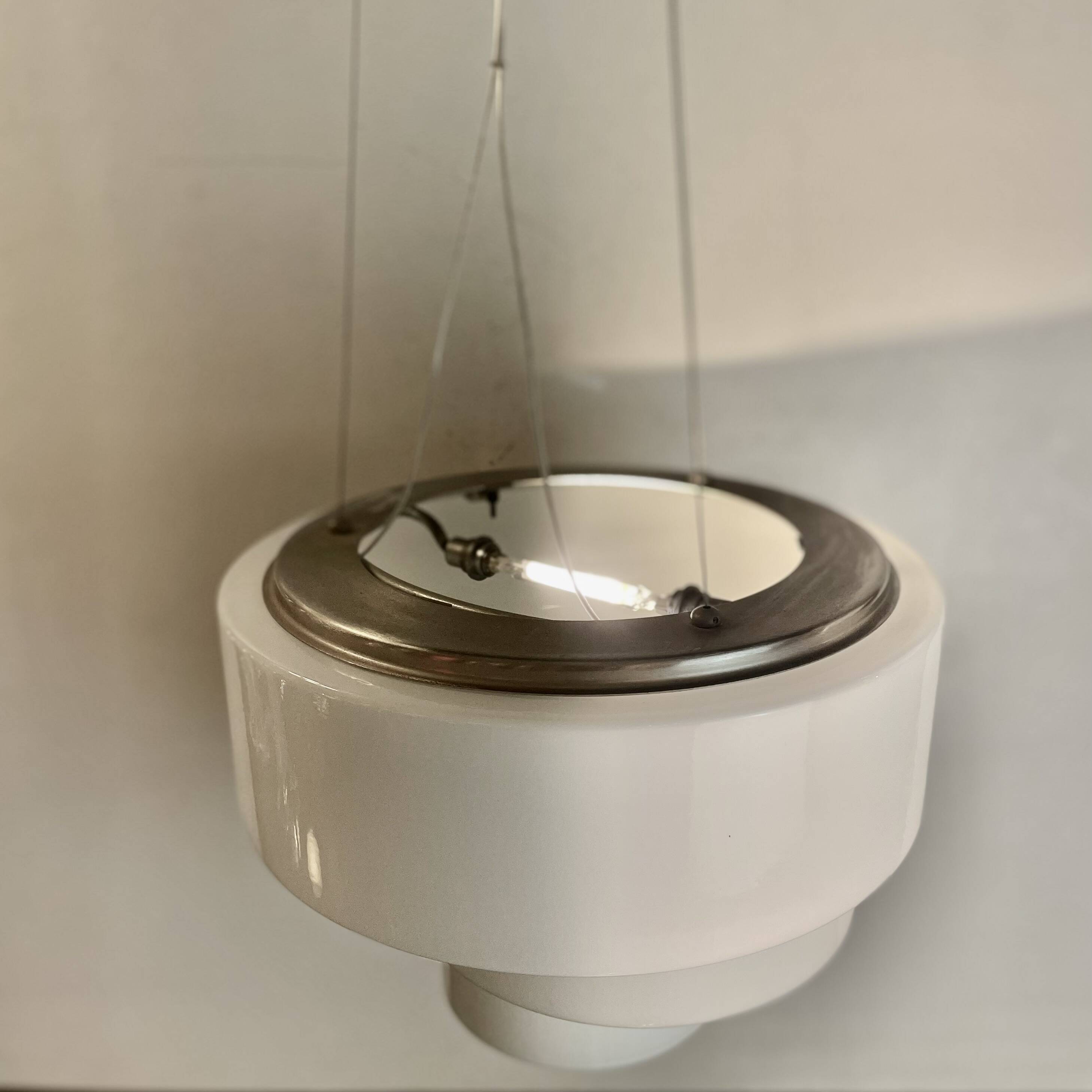 Loop, suspension Murano par Toso & Massari pour Leucos, années 2010