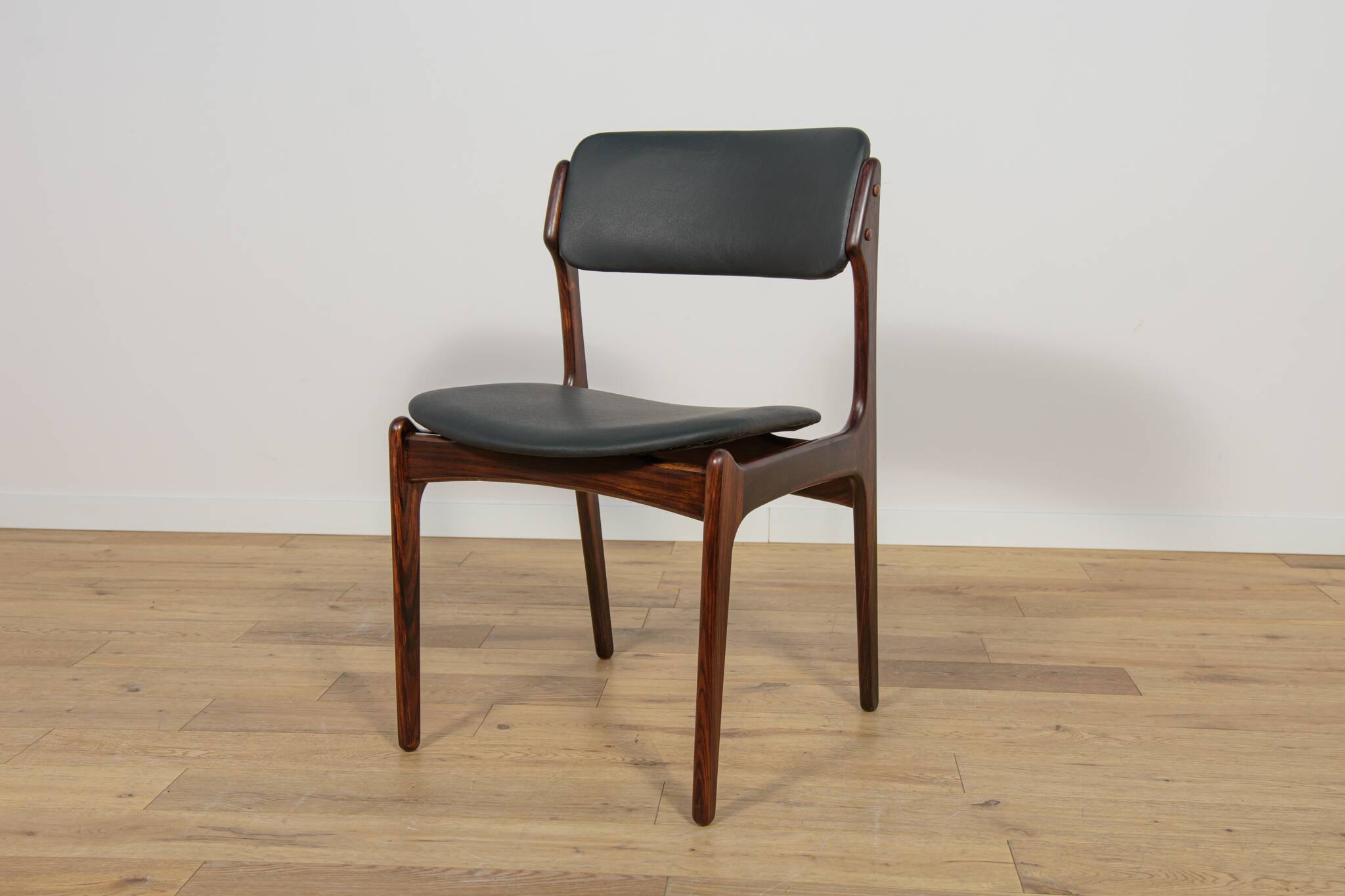 Model 49 Rosewood Dining Chairs by Erik Buch for Oddense Maskinsnedkeri / O.D. Møbler, 1960s.