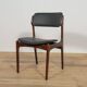 Chaises de salle à manger modèle 49 en palissandre par Erik Buch pour Oddense Maskinsnedkeri / OD Møbler, années 1960.