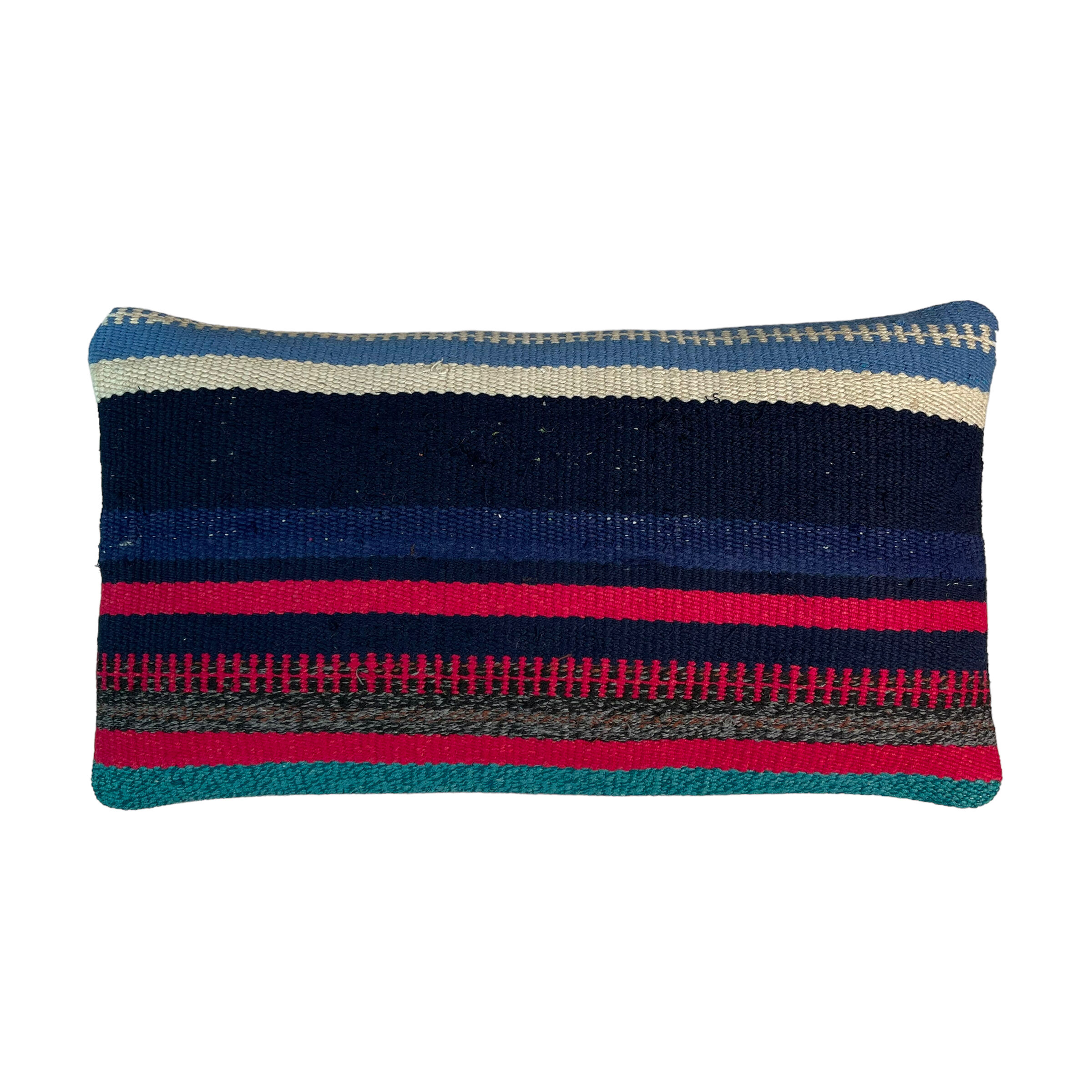 Housse de coussin kilim turc vintage 30x50cm