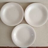 3 assiettes creuses Sarreguemines