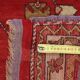 Tapis Kula ancien en laine, gros nœud, Turquie, 75 x 47 In