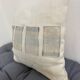 Cushion in old canvas Kilim style
