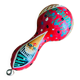 Ancien maracas en bois peint