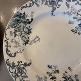 Two flat plates Terre de fer Saint-Amand