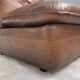 Comfy Leather cognac sofa's