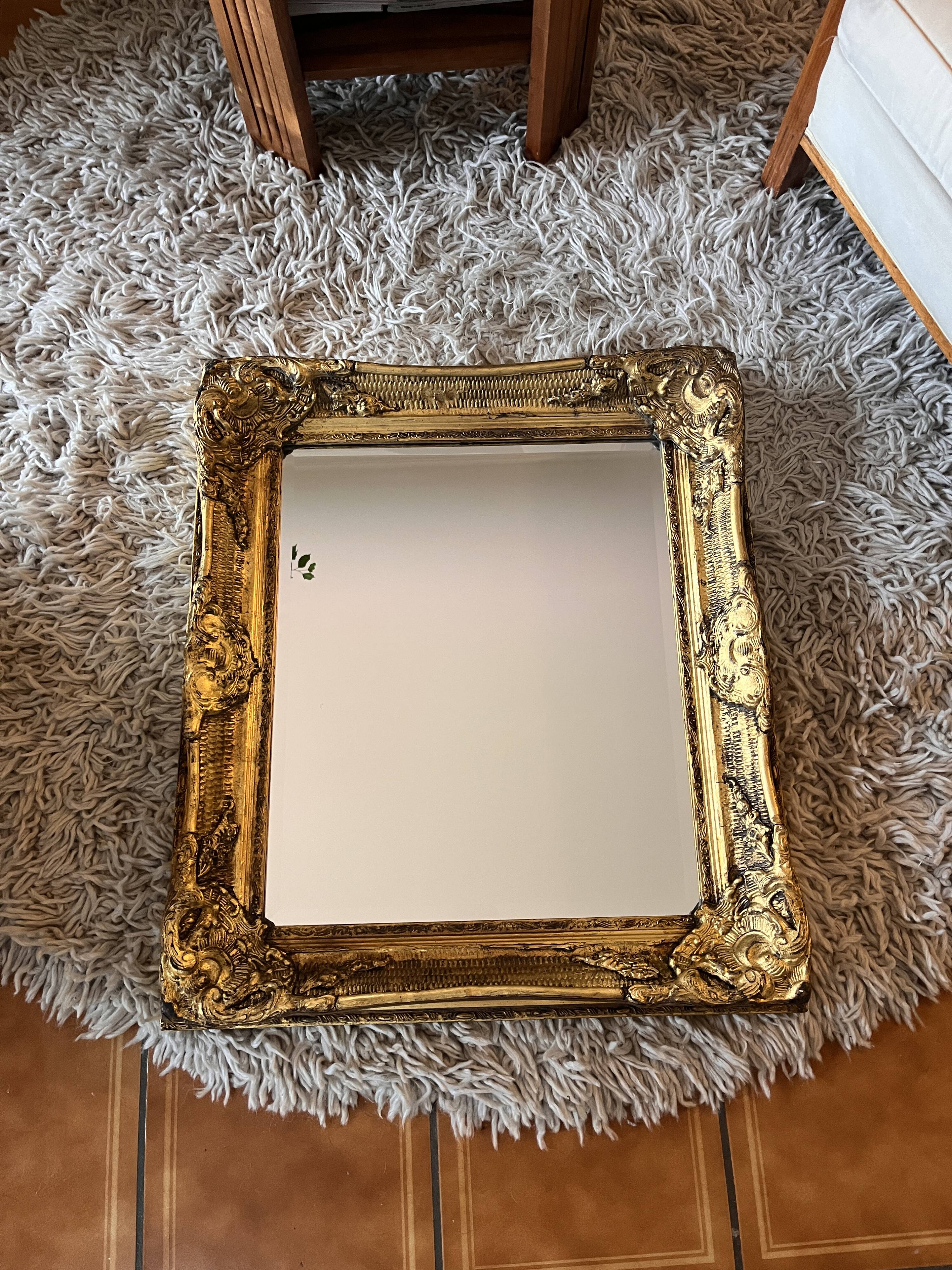 Miroir doré Carvers & Gilders
