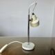 Small Italian lamp with a ball joint, chrome metal and lacquered metal, 60s 70s.