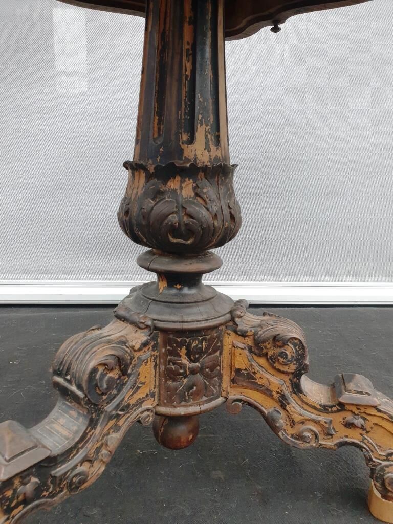 Louis Philippe violin lounge table 1830