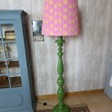 Bamboo and Mimosa floor lamp