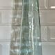 Transparent glass vase