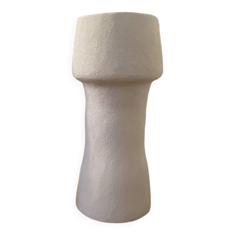 Chamotte stoneware lamp