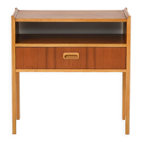 Vintage 50s bedside table with drawer