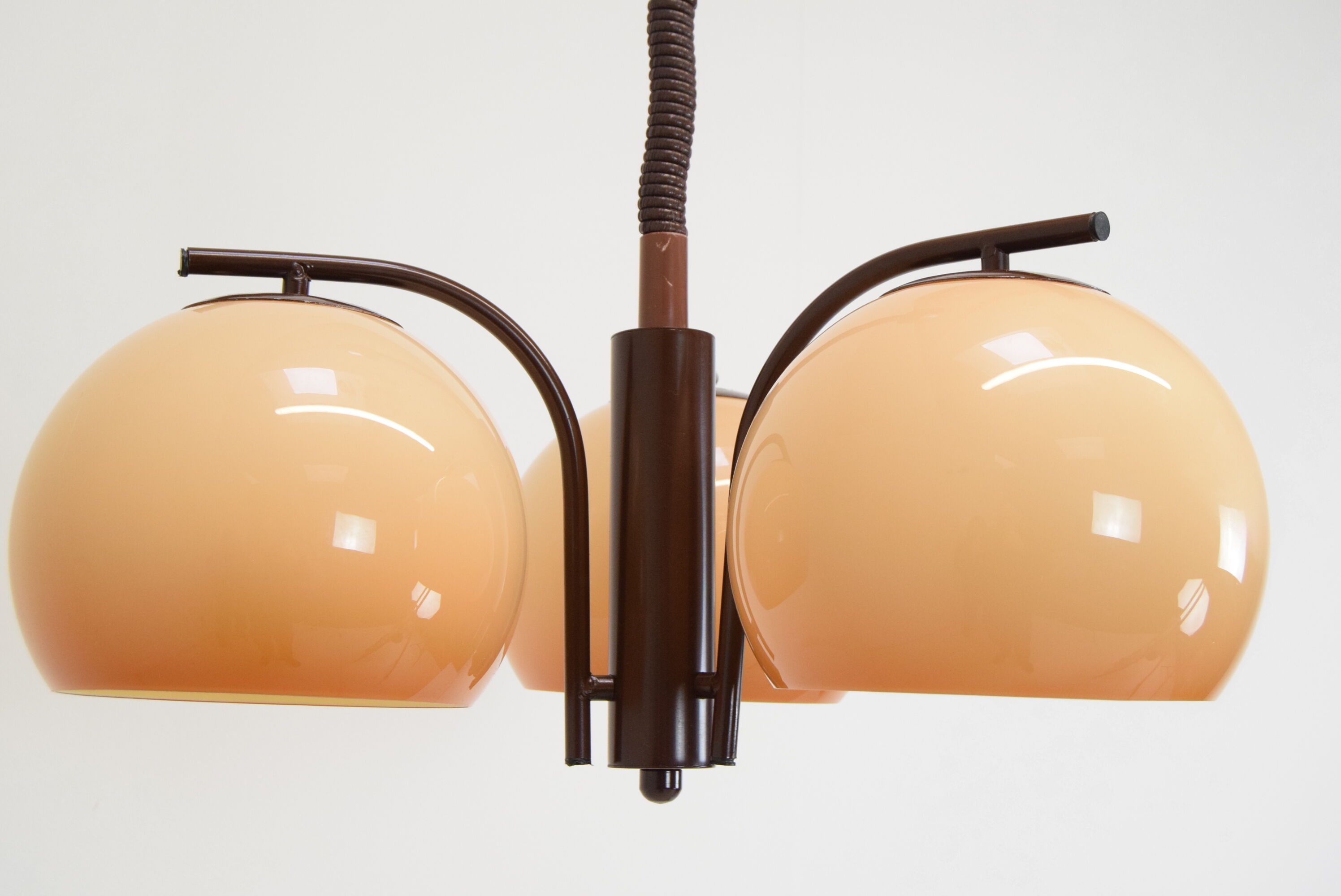 Mid-century adjustable chandelier ,1970's