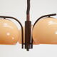 Lustre réglable du milieu du siècle, années 1970.