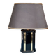 Vintage black & gold ceramic table lamp