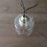 Lampe à poser avec globe en verre
