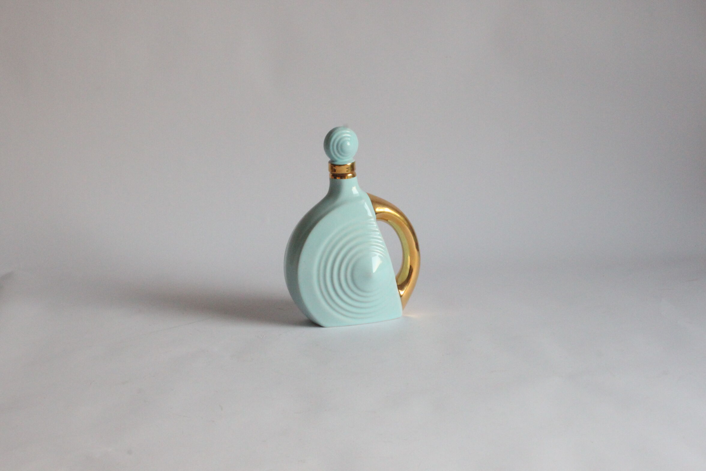 Art Deco Ceramic Bottle By André Bayer Brussels 1940S