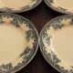 Lot 10 plates Plate Terre de Fer Bleu Moulin des Loups La Vallière