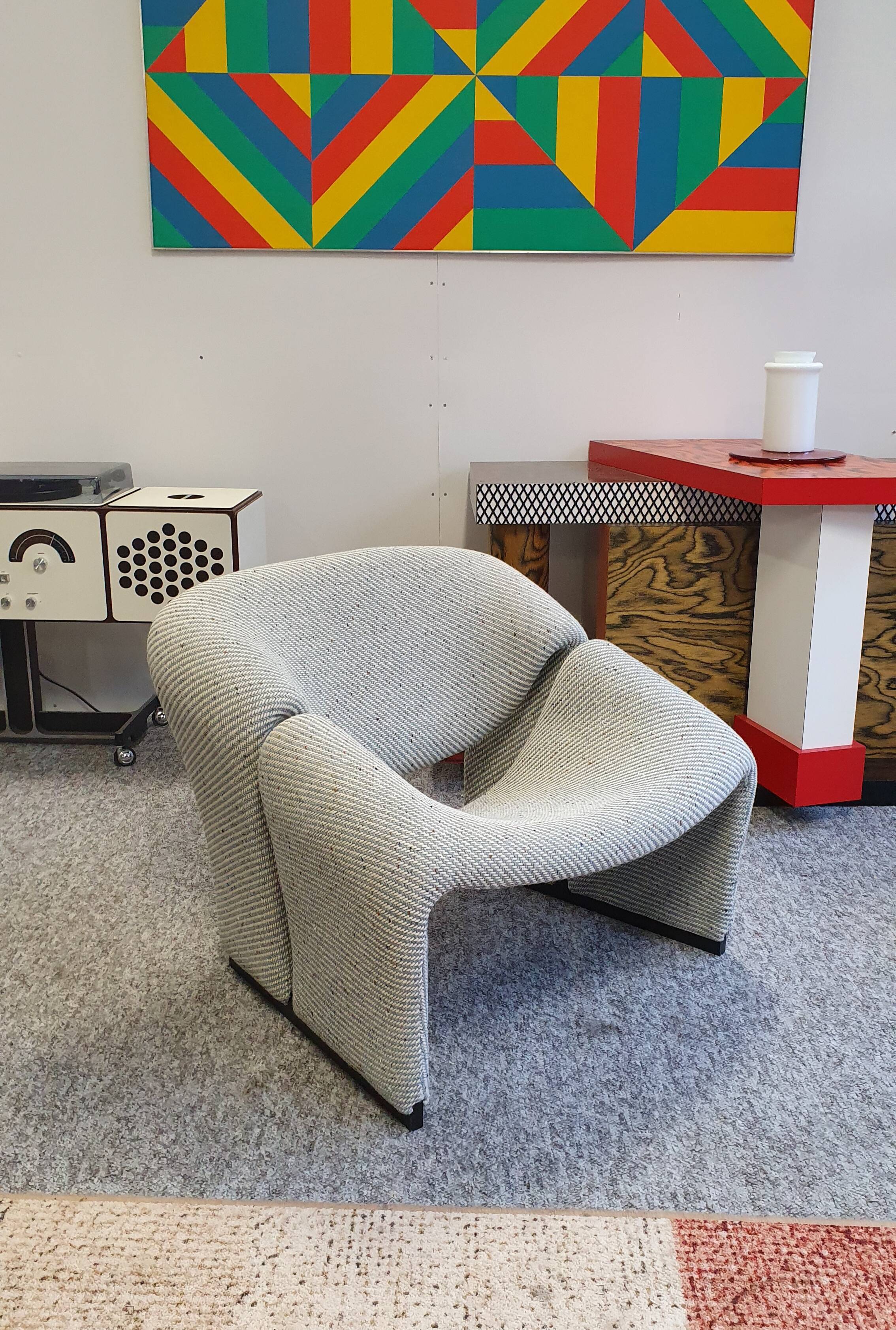 Pierre Paulin groovy chair made by Artifort