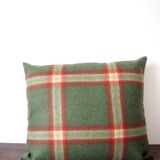 Tartan cushion cover