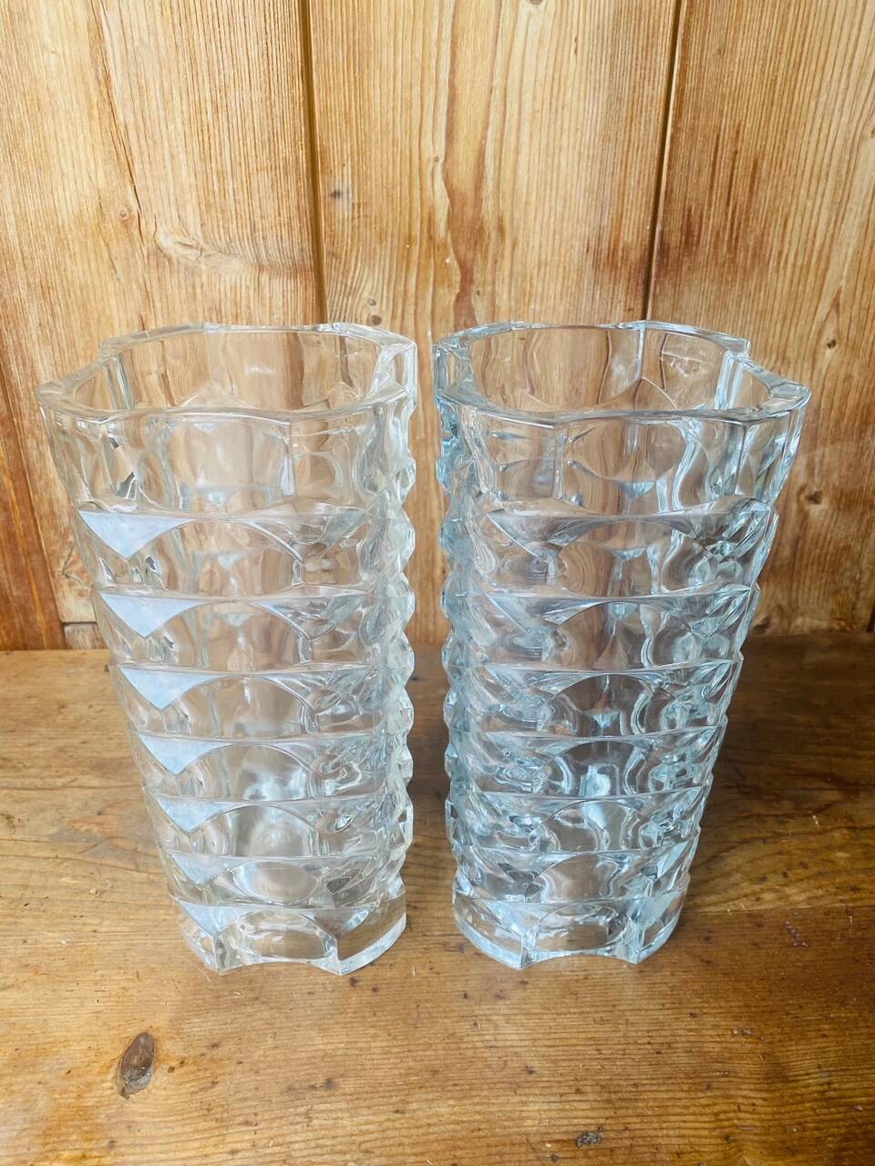 Duo de vase Windsor Luminarc annes 70