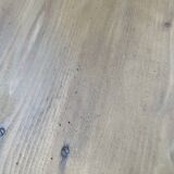 Oval pine farm table with 2m extensions